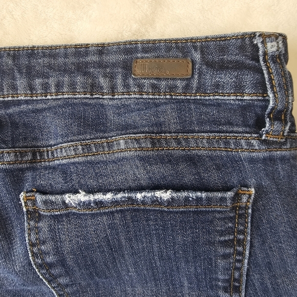 Kut from the kloth womens 8 Blue Jeans regular straight - Picture 12 of 15